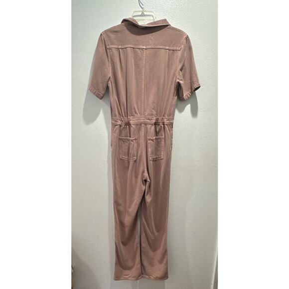 Articles Of Society Women’s Size Small Pink Ginger Jumpsuit Molokai Utilty Boho - Picture 4 of 11